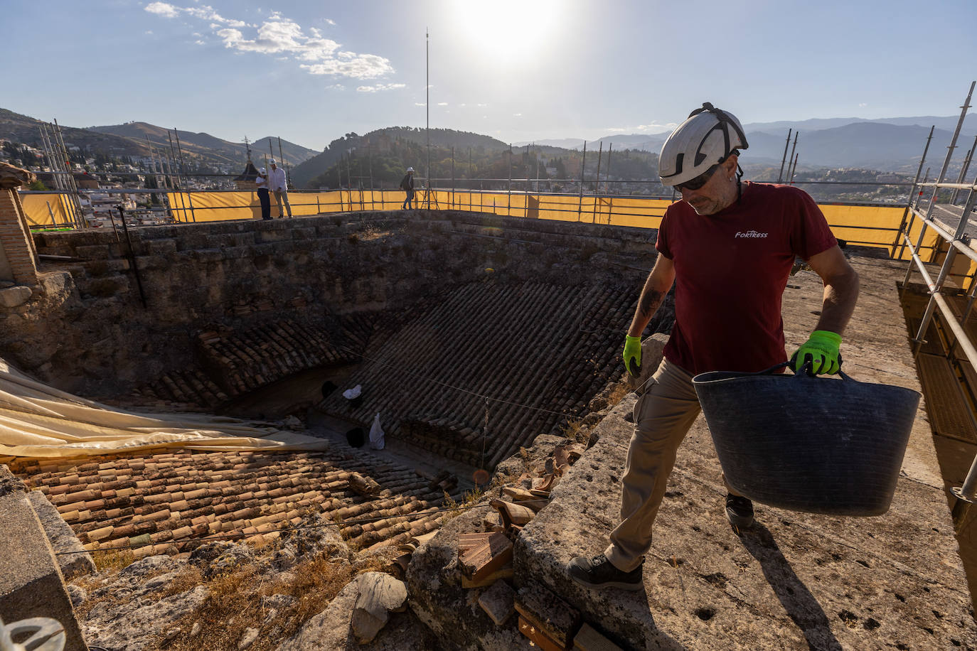 Así serán las vistas desde el nuevo mirador de la Catedral de Granada
