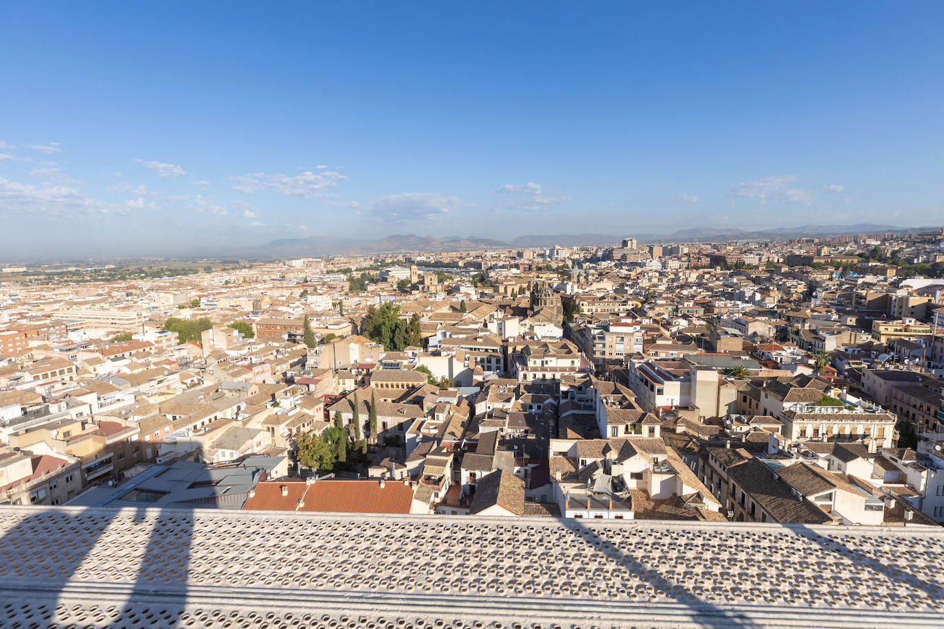 Así serán las vistas desde el nuevo mirador de la Catedral de Granada
