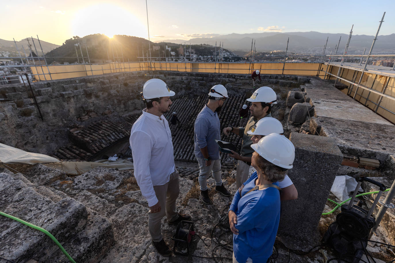 Así serán las vistas desde el nuevo mirador de la Catedral de Granada