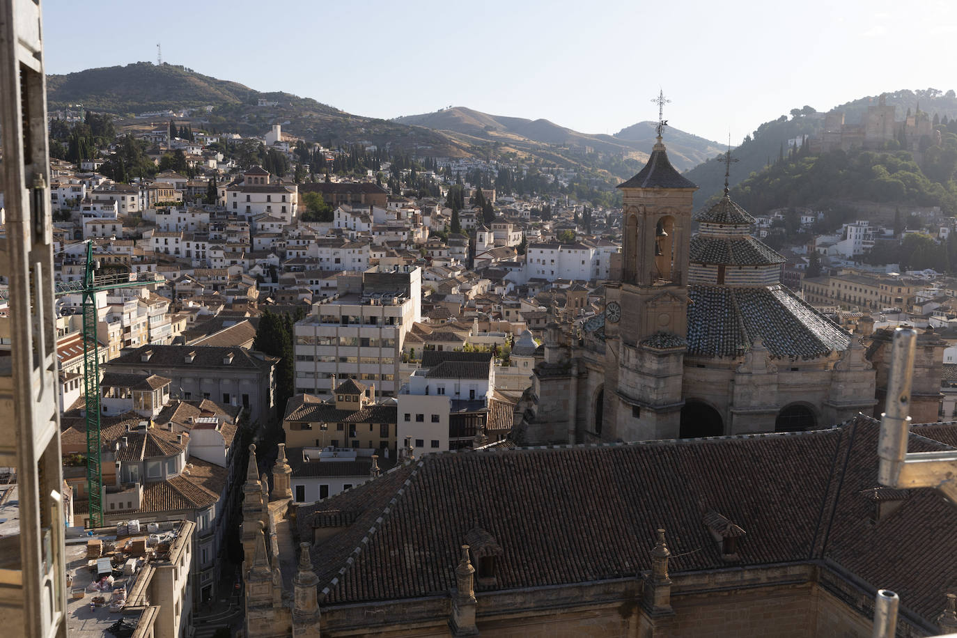 Así serán las vistas desde el nuevo mirador de la Catedral de Granada