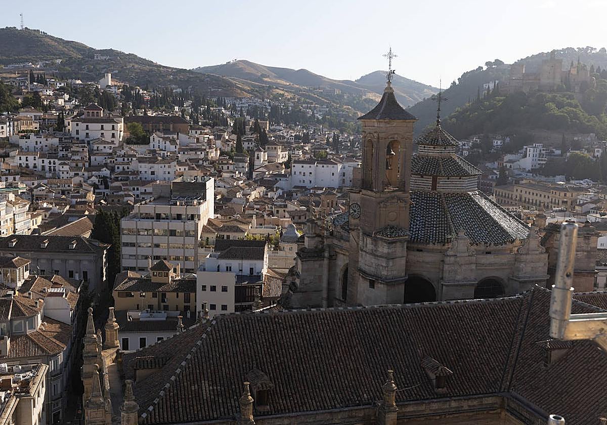 Vista desde el nuevo mirador de la Catedral.