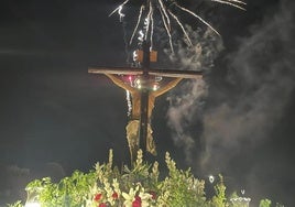 Alhabia celebra las fiestas y procesión del Santo Cristo de los Caminantes