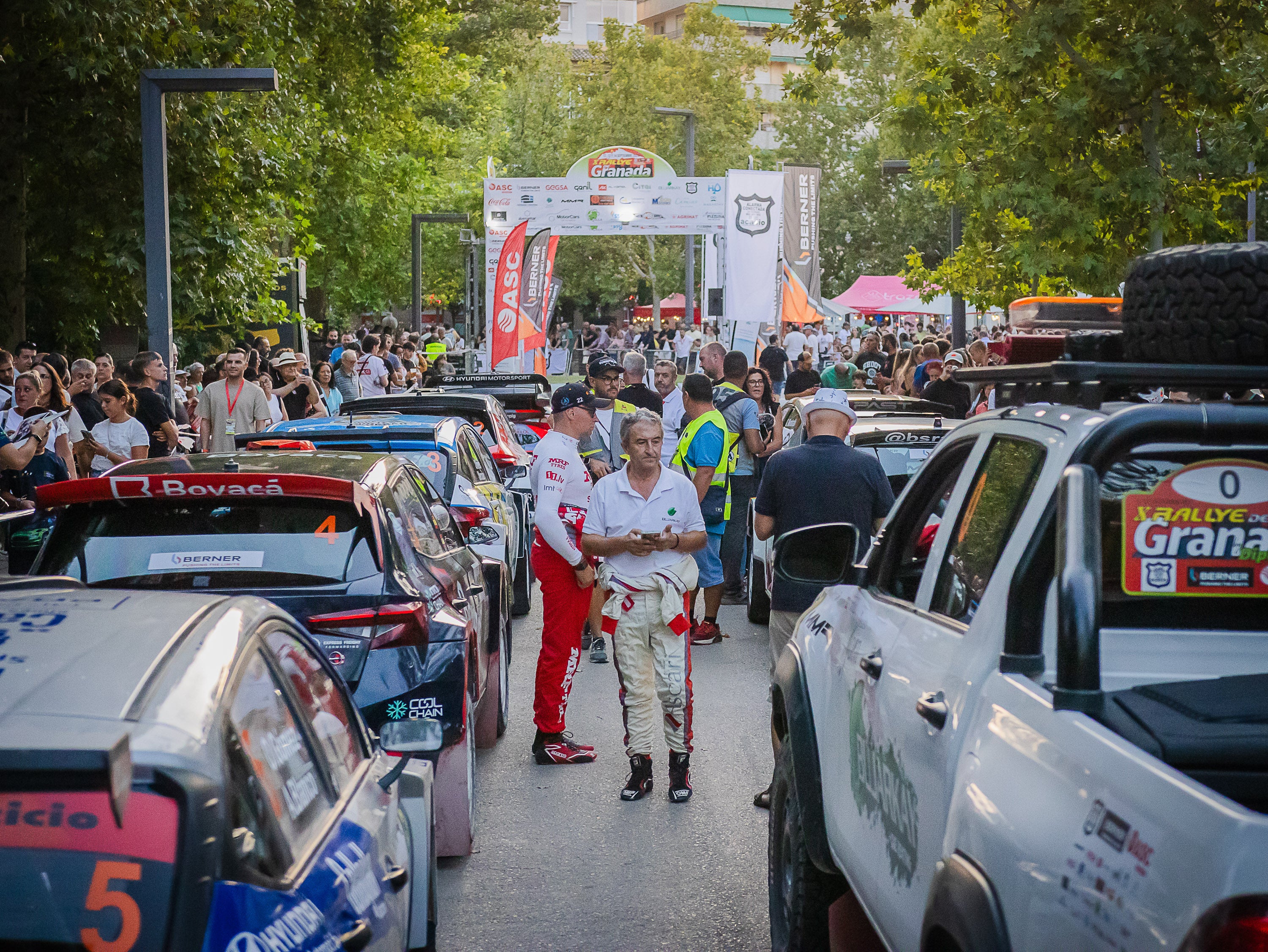 Las imágenes del Rally que encadila a Granada