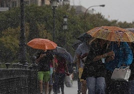 Una DANA traerá lluvia y tormentas a Andalucía esta semana.