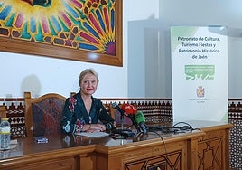 La concejala de Cultura María Segovia en la presentación de los 'Grandes espectáculos'