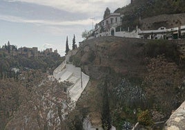 Zona del Barranco de los Naranjos, donde se produjo el accidente