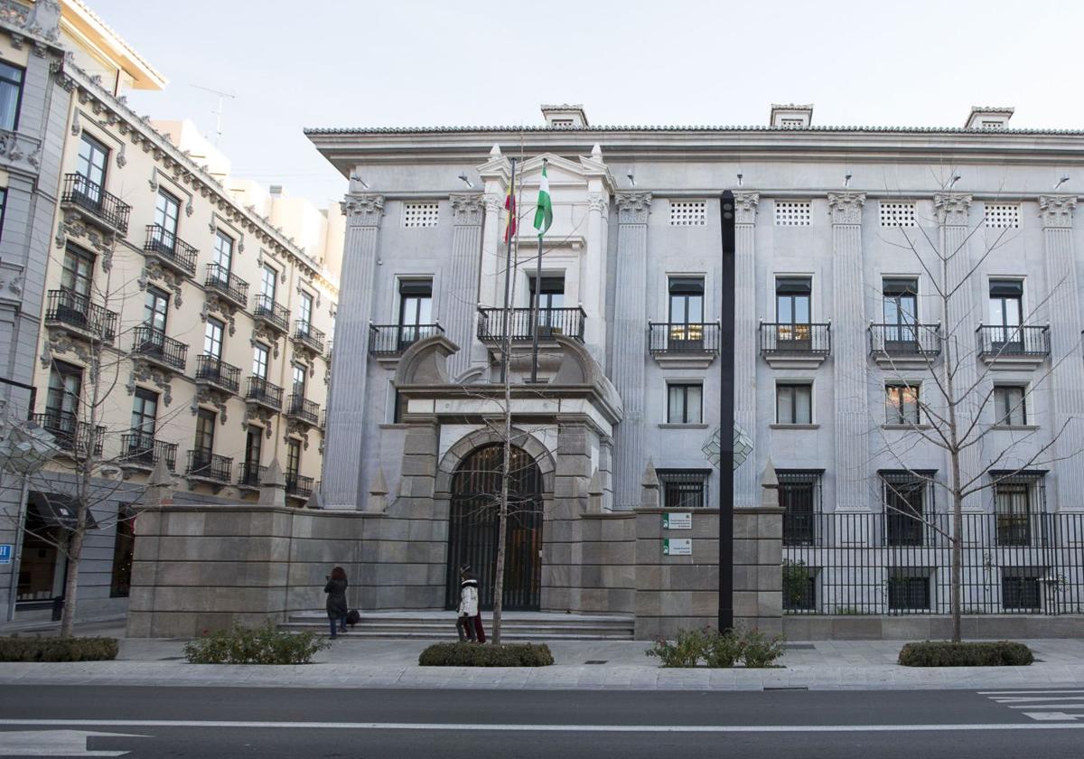 La sede de la Fiscalía Superior de Andalucía en Granada.