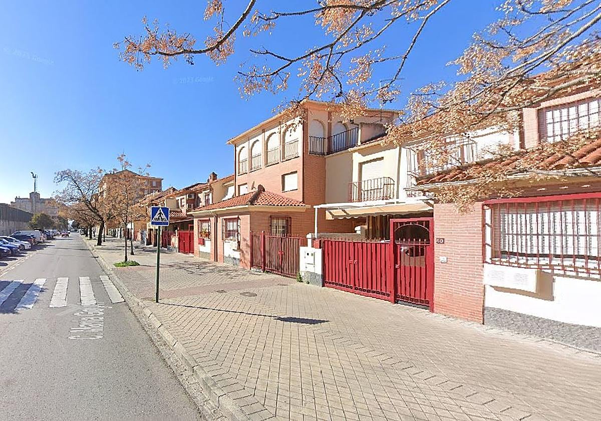 Calle en la que se ha producido la detención.