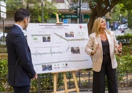 Presentación del programa de actuaciones por parte de la alcaldesa de Granada.