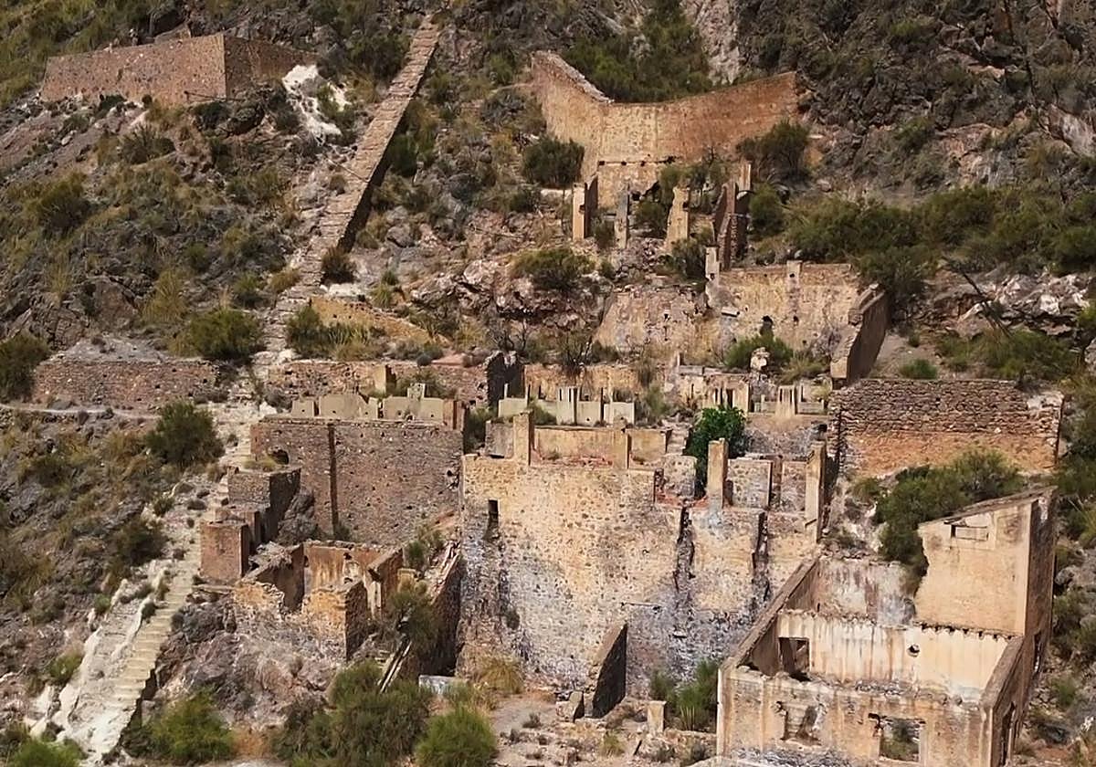 Captura del vídeo de las Minas del Carmen.