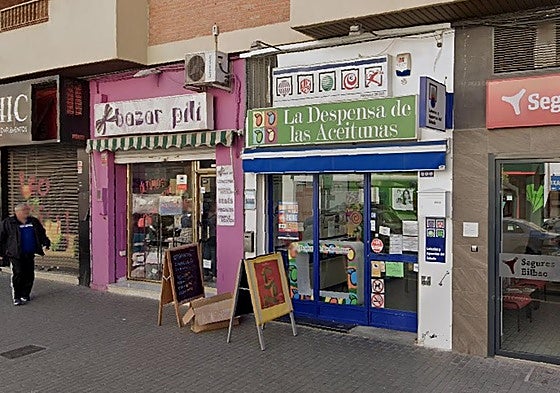 Administración de Lotería de Maracena donde ha sido vendido el boleto premiado