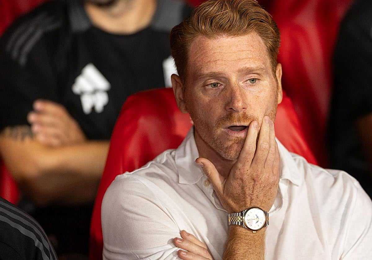 Abascal en el banquillo.