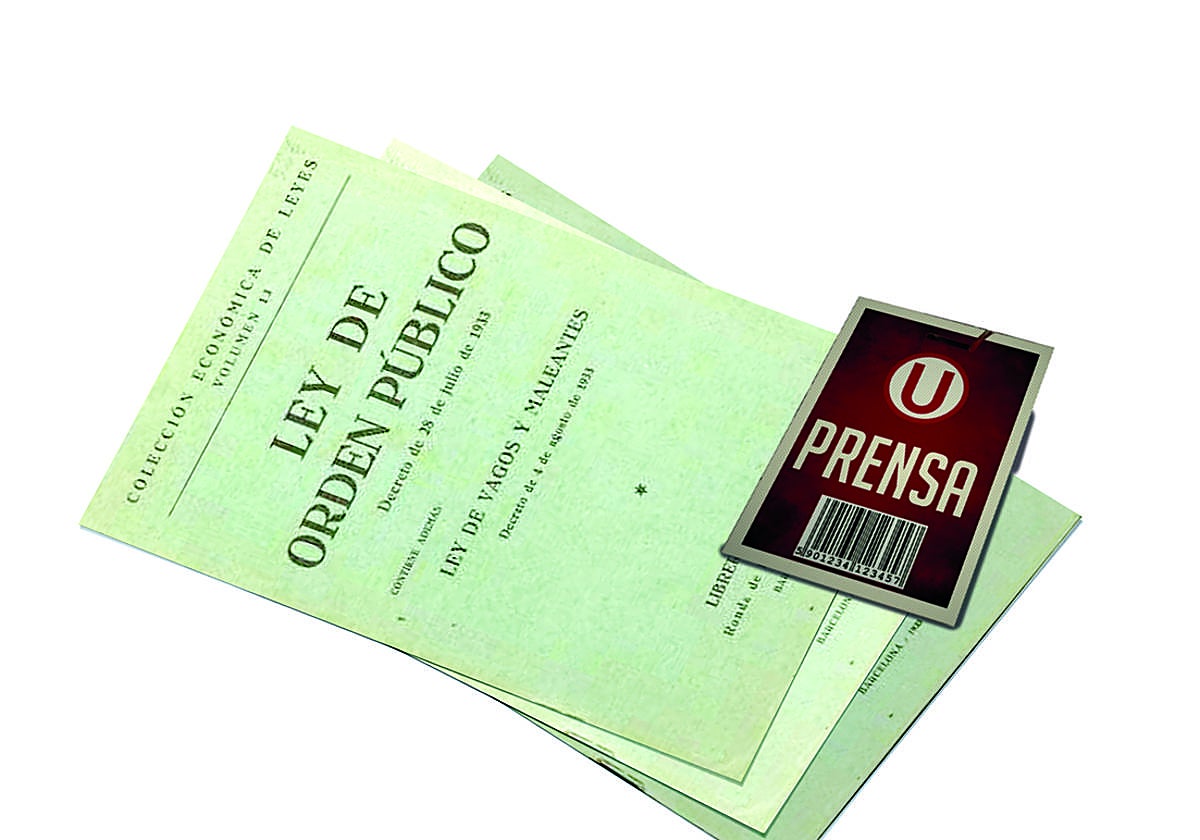 Registro de vagos, maleantes y periodistas