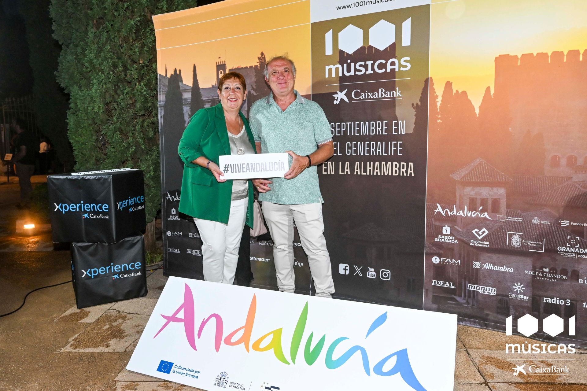 Las mejores imágenes del concierto de María José Llergó en el Generalife