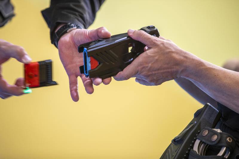 Imagen de archivo de una pistola eléctrica.