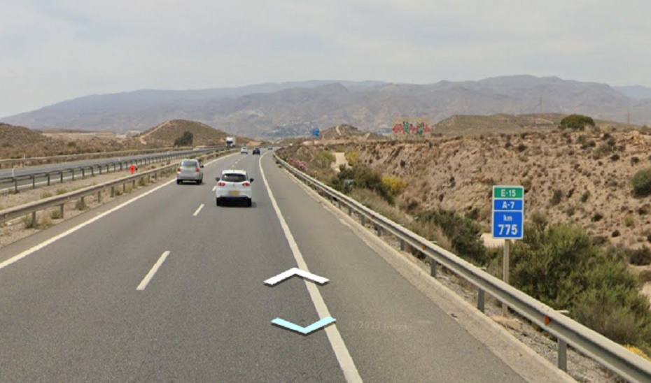 Lugar del accidente.