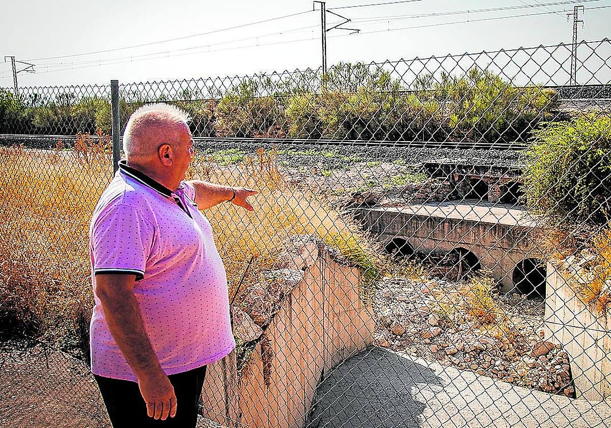 Barranco Hondo en el municipio de Valderrubio.