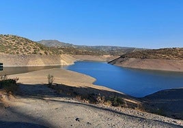 Embalse de El Rumblar, uno de los que mejor situación tienen en la actualidad.