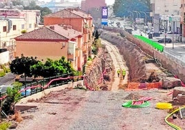 El túnel para soterrar el tren empieza a ser realidad