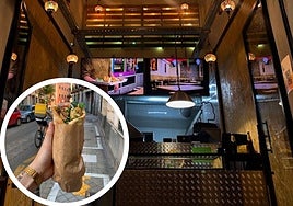 Imagen del pequeño establecimiento en el barrio del Realejo.