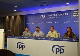 Erik Domínguez, Toni Martín, Antonio Repullo y Auxi del Olmo.