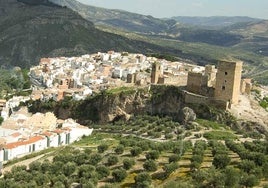 Panorámica del municipio de Huesa, en Jaén, el más pobre de España.