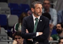 Ibon Navarro, entrenador del Unicaja.