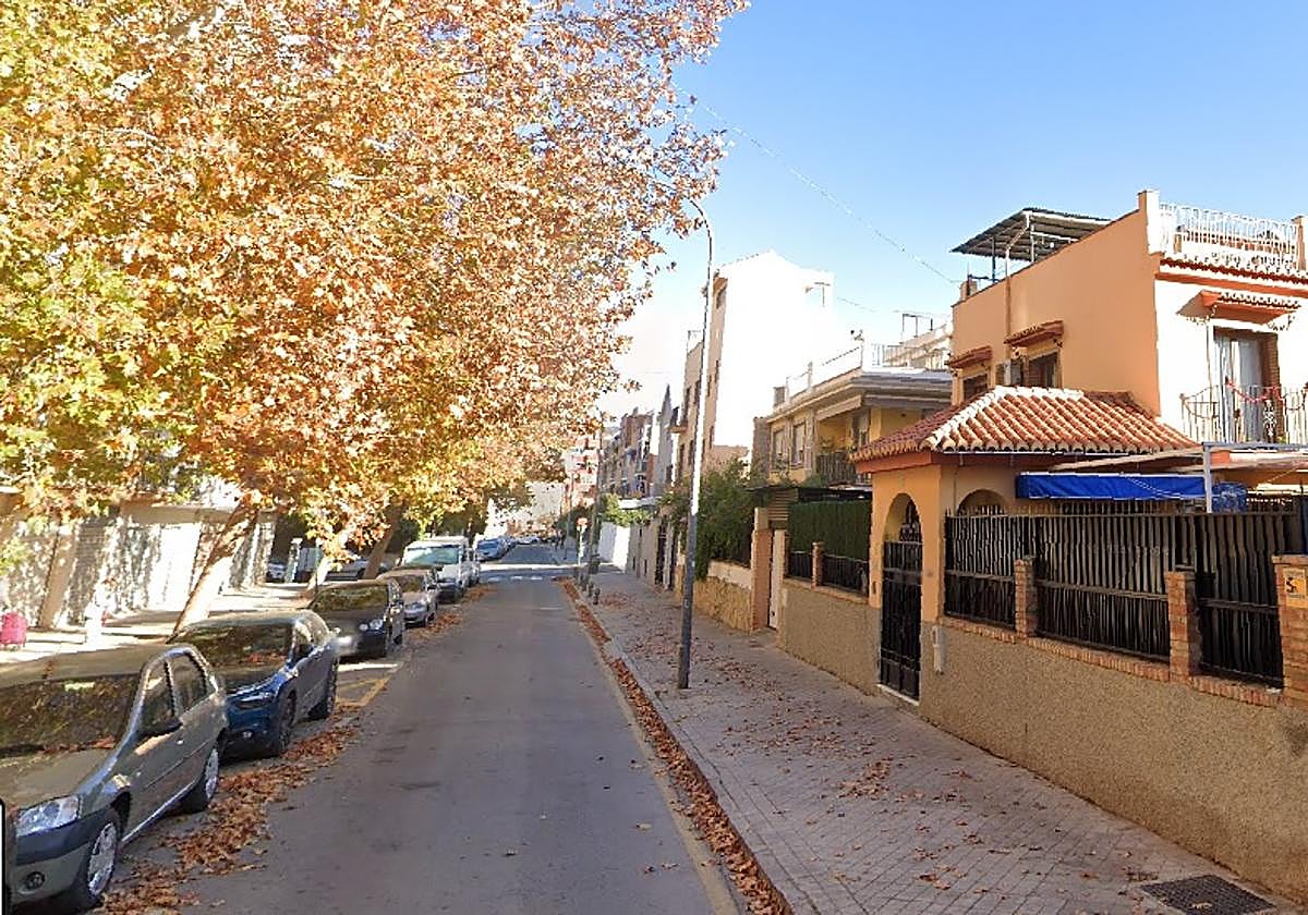 Calle Virgen de Loreto, donde han tenido lugar los hechos.