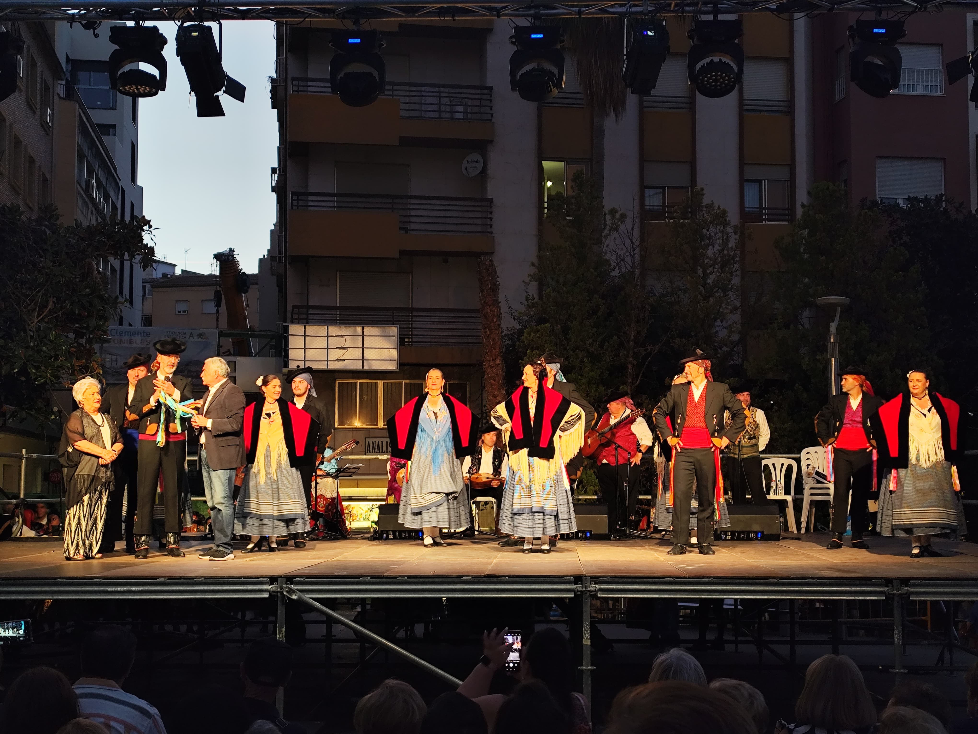 XV Festival Nacional de folclore de la Asociación provincial de Coros y Danzas Lola Torres.