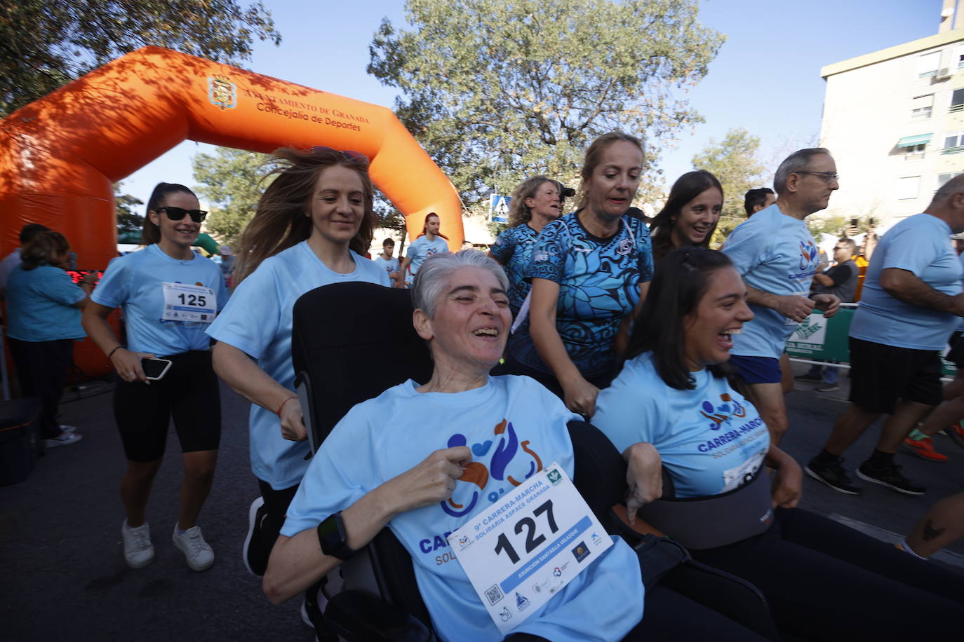 Las mejores imágenes de la carrera de Aspace en Granada