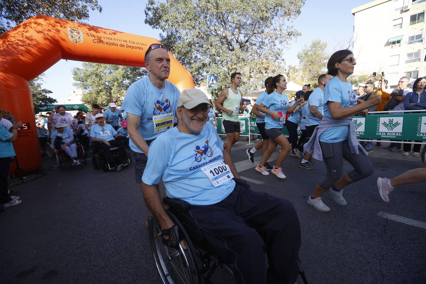 Las mejores imágenes de la carrera de Aspace en Granada