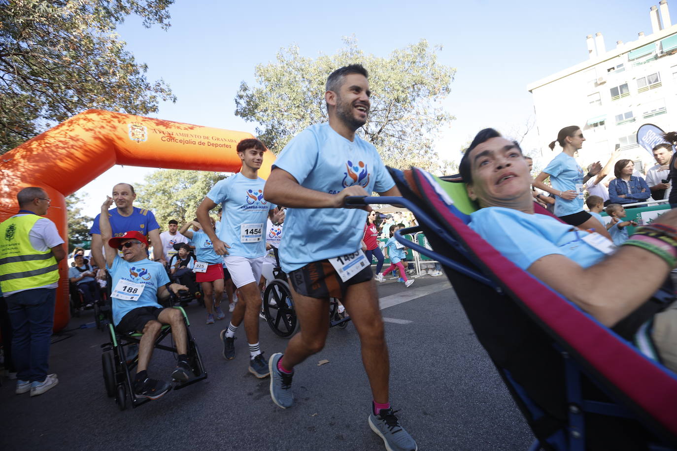 Las mejores imágenes de la carrera de Aspace en Granada