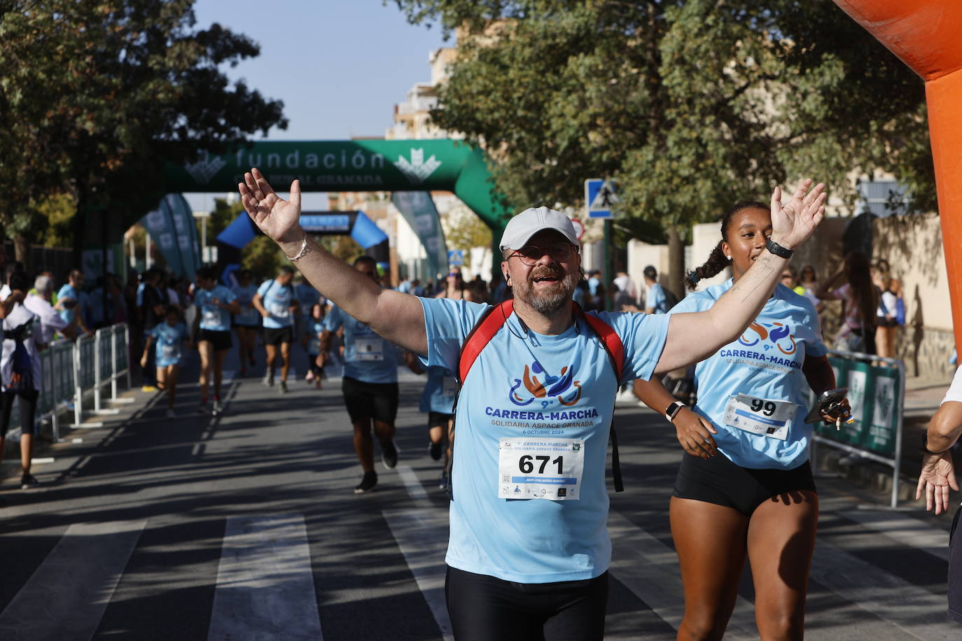 Las mejores imágenes de la carrera de Aspace en Granada