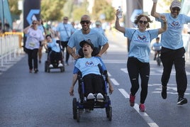 Las mejores imágenes de la carrera de Aspace en Granada