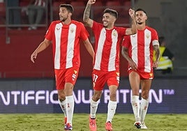 Pozo celebra el segundo gol y casi que un triunfo que entierra malos momentos personales.