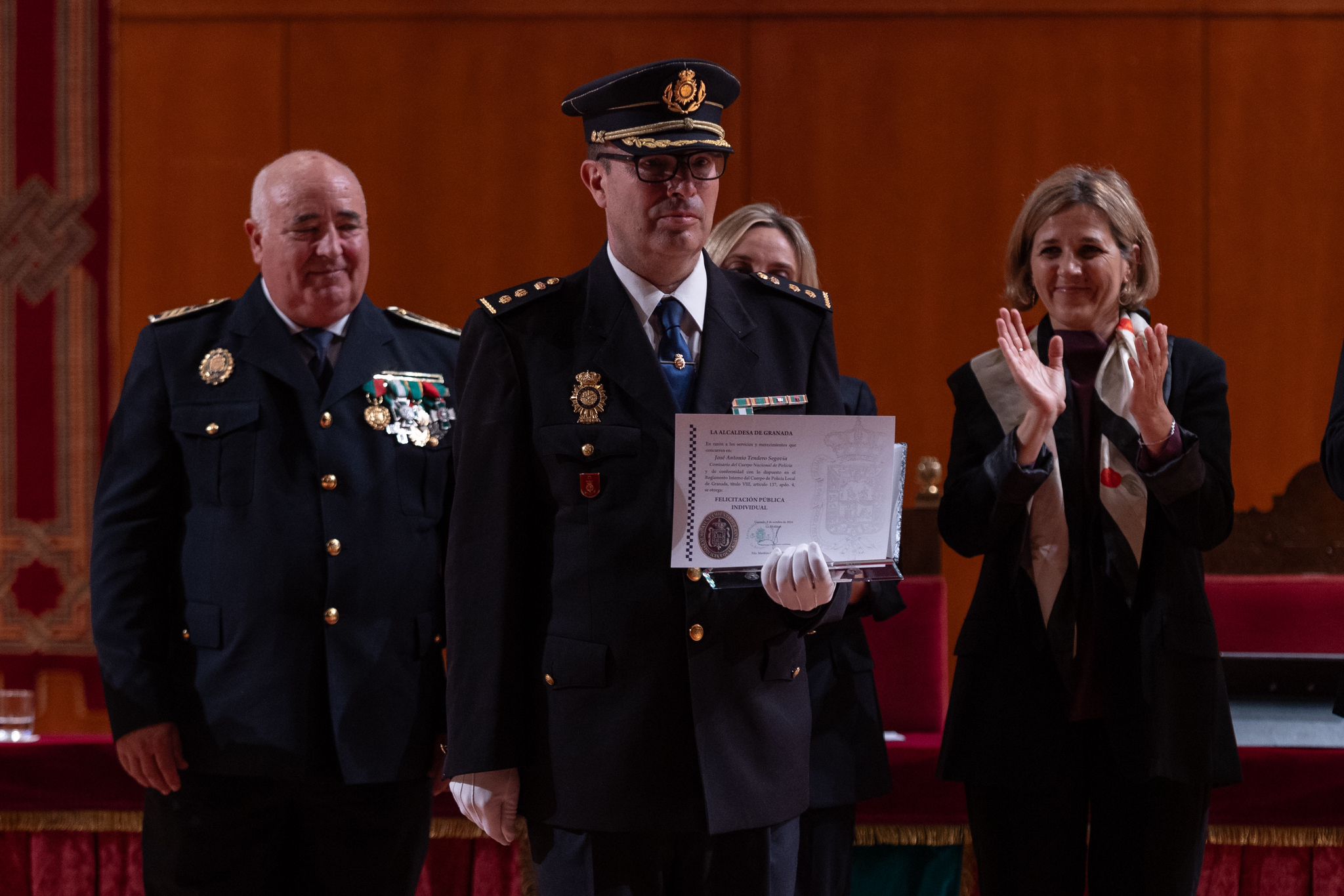 Las imágenes del Patrón de la Policía Local de Granada