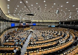 Pleno del Comité Europeo de las Regiones este miércoles en el Parlamento Europeo.