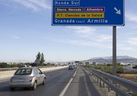 El radar que propicia la emisión de más multas es el que está situado antes de la salida de Ronda Sur, en sentido Jaén.