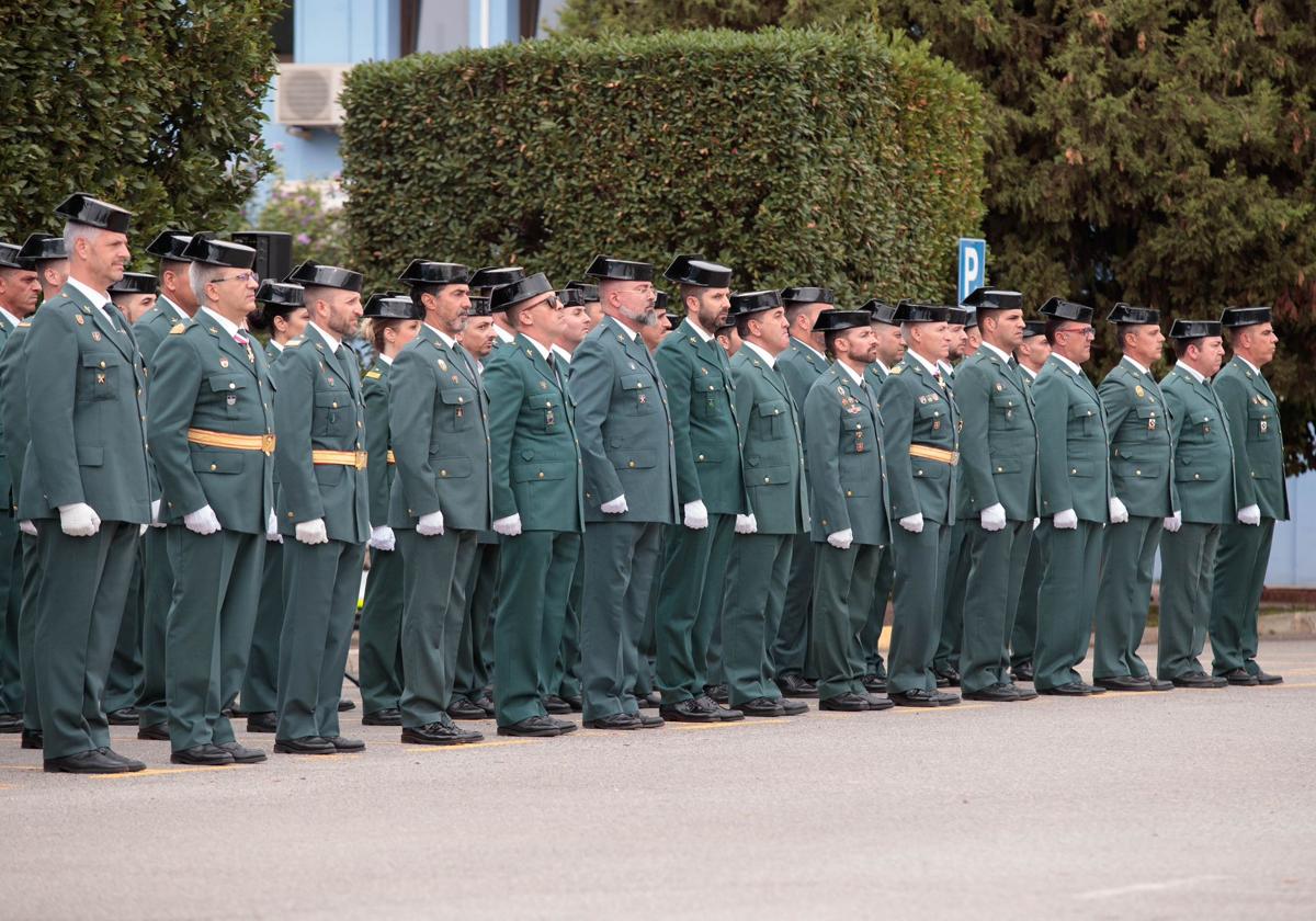 Las imágenes de la celebración de la Patrona de la Guardia Civil de Granada