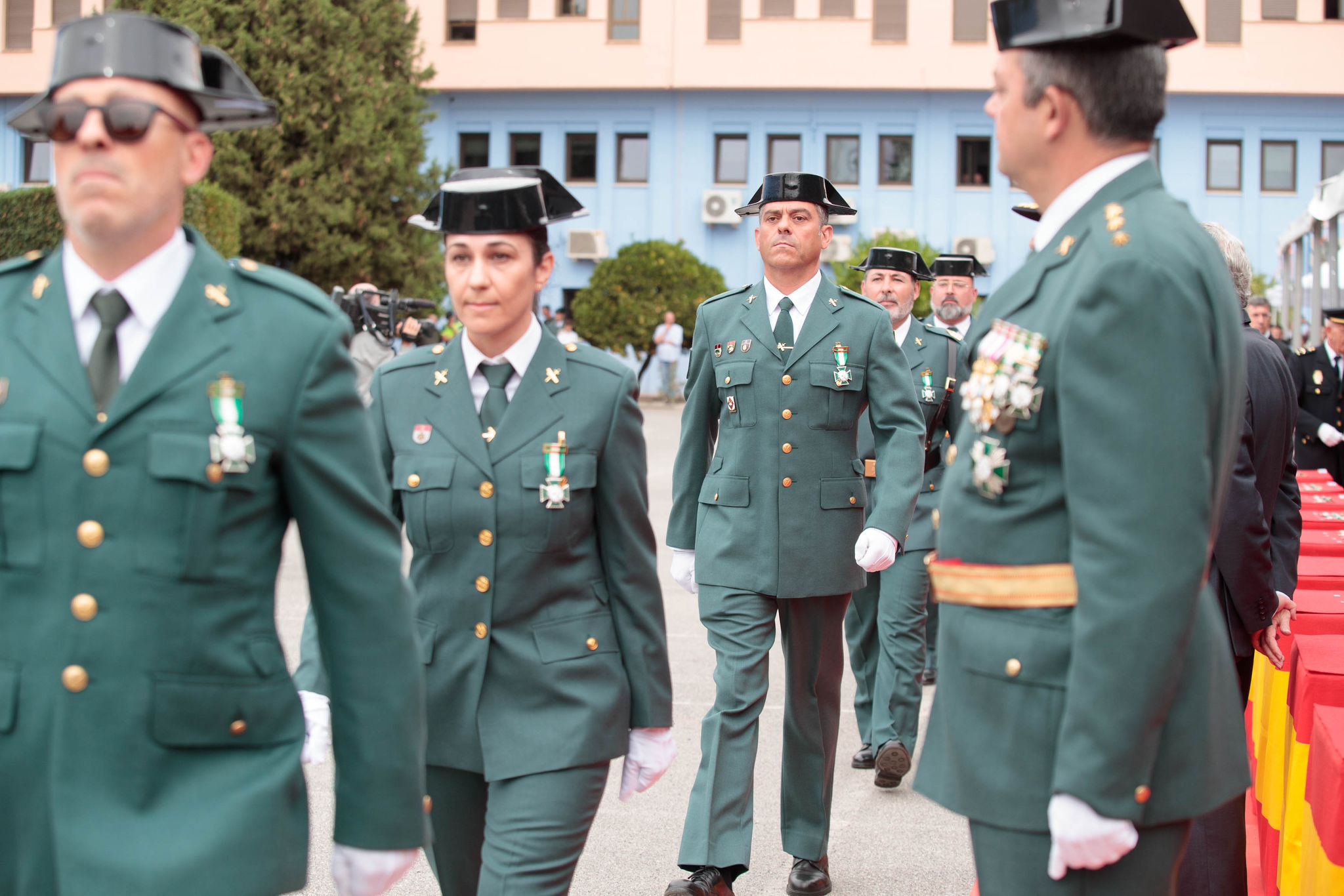 Las imágenes de la celebración de la Patrona de la Guardia Civil de Granada