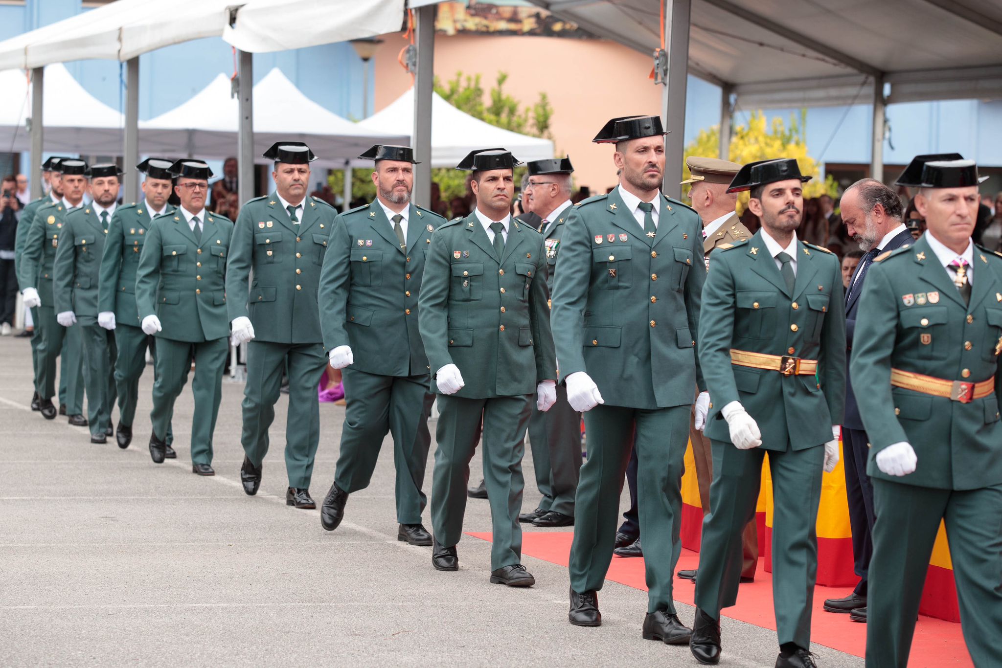 Las imágenes de la celebración de la Patrona de la Guardia Civil de Granada