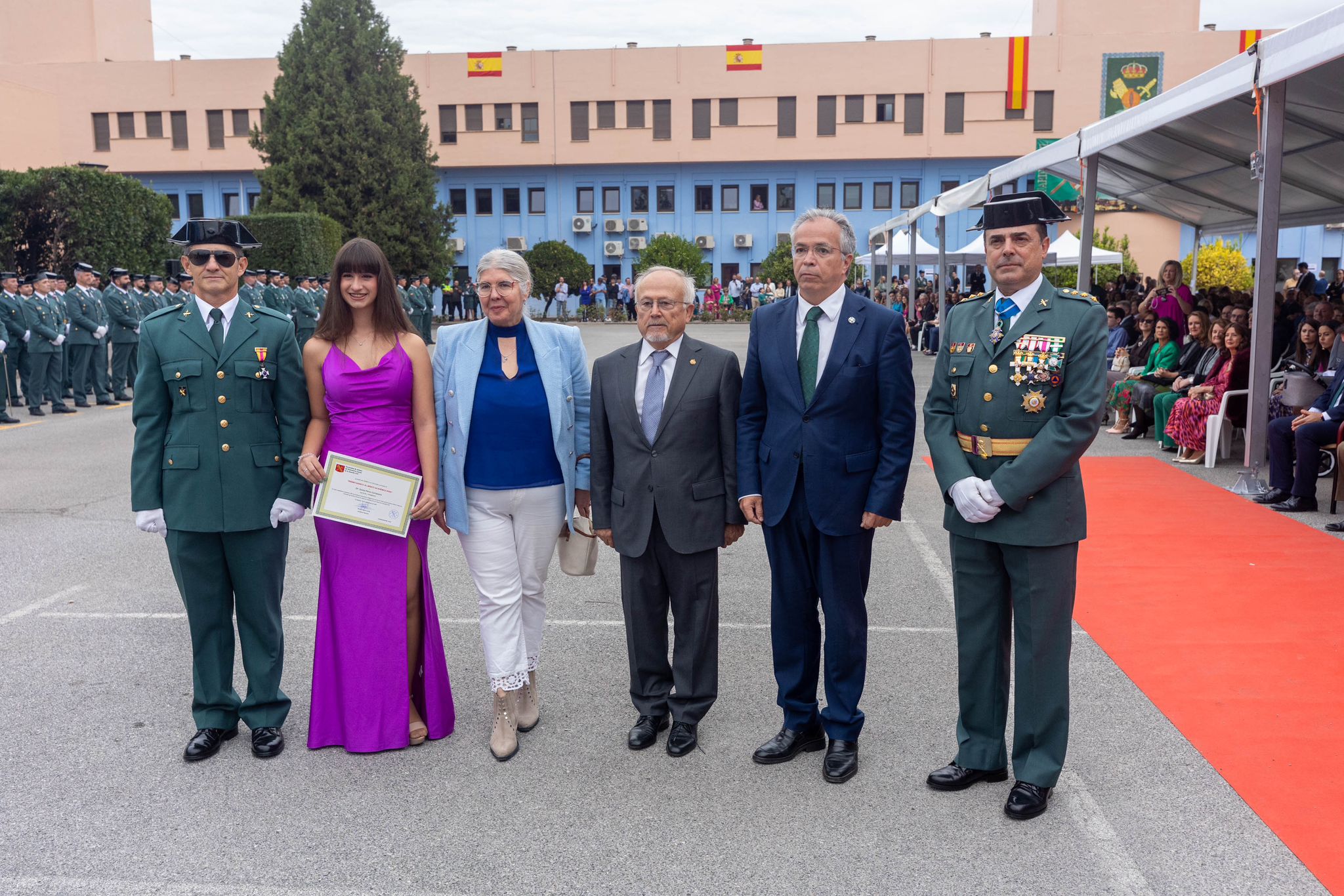 Las imágenes de la celebración de la Patrona de la Guardia Civil de Granada