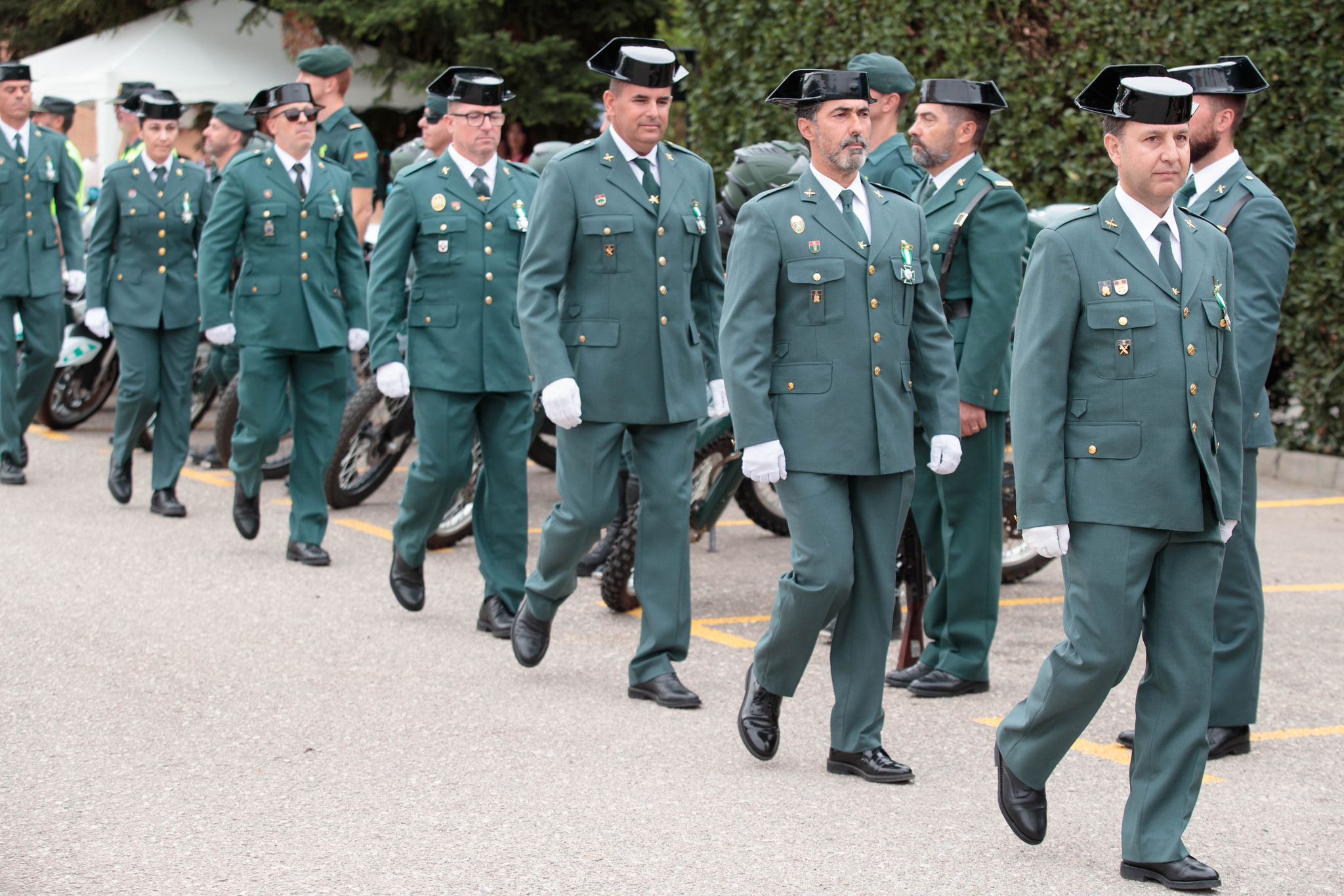 Las imágenes de la celebración de la Patrona de la Guardia Civil de Granada