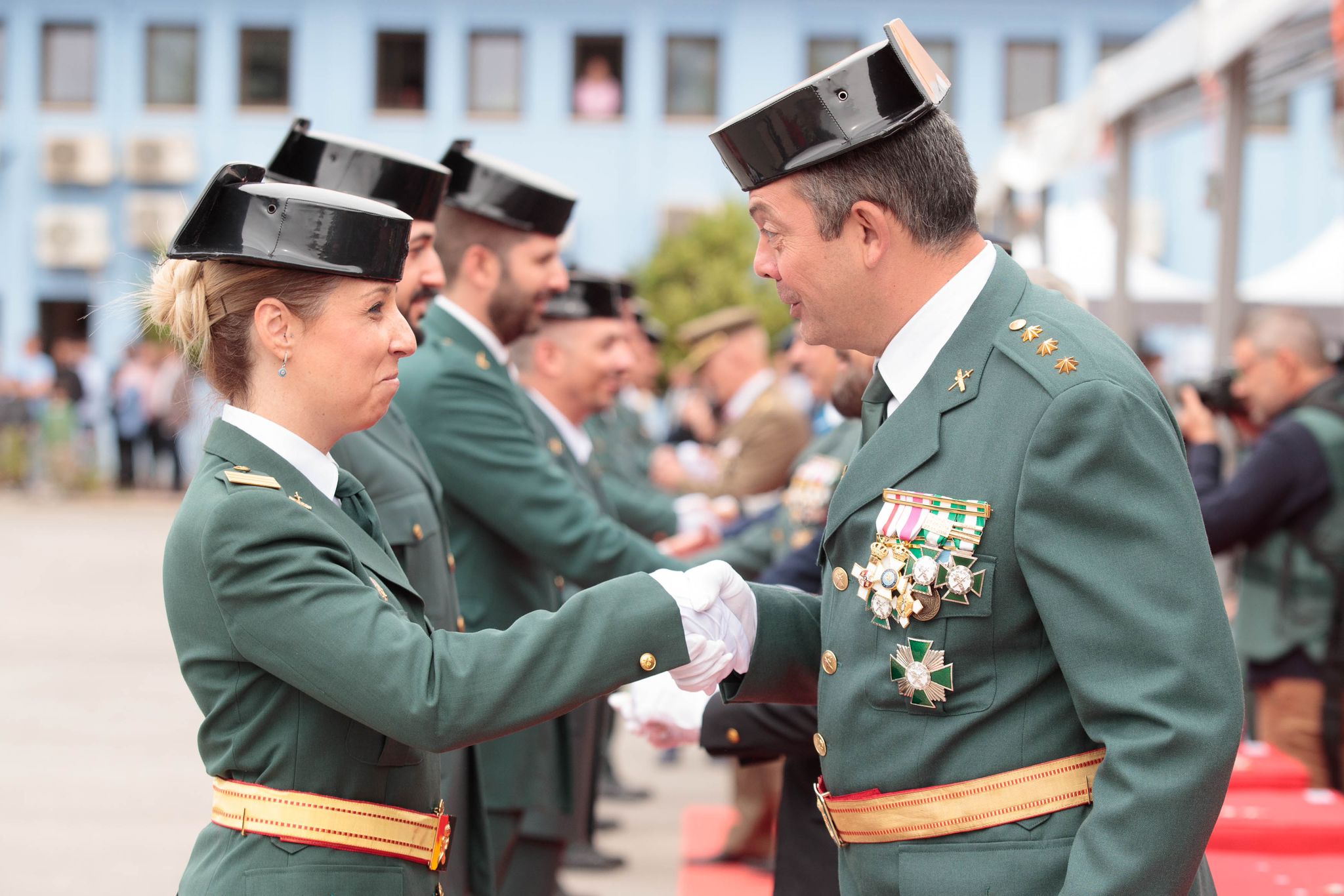 Las imágenes de la celebración de la Patrona de la Guardia Civil de Granada