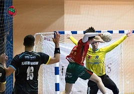 Salva, en un lanzamiento.