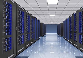 Imagen de un centro de datos de la nube