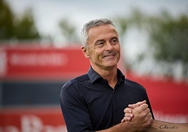 Escribá, en el partido anterior.