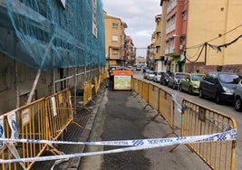 Lugar donde fue encontrado el cuerpo de la mujer