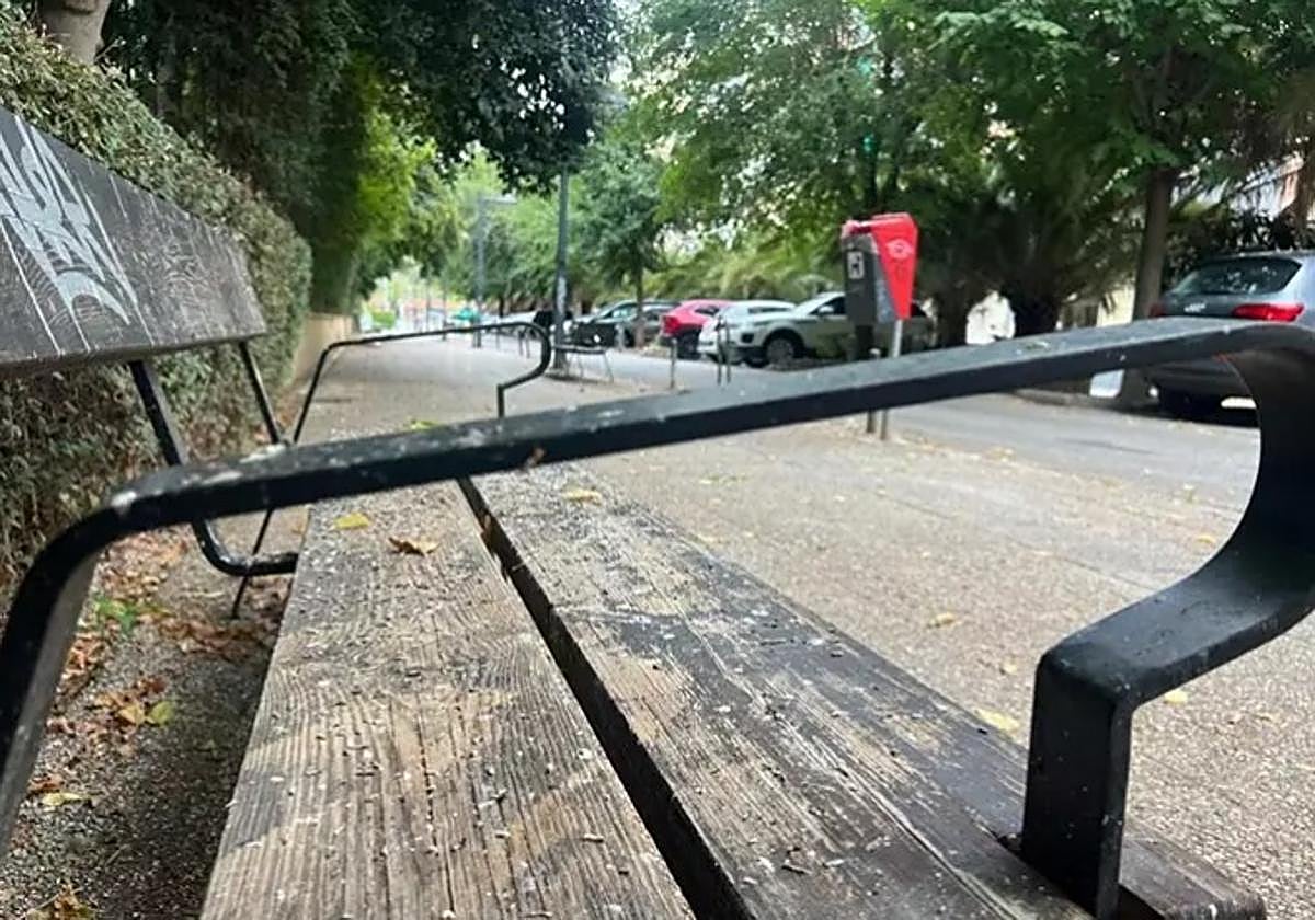 Mobiliario urbano de la ciudad..