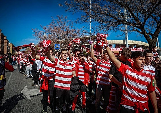 Un recibimiento de la temporada pasada.